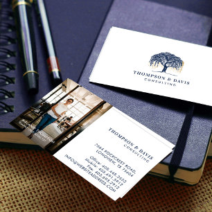 Carte De Visite Photo d'employé professionnel de l'entreprise Will
