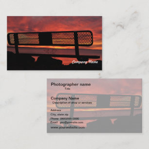 Carte de visite photo du photographe