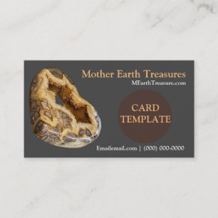 Carte De Visite Photo Gemstone Godes Crystals