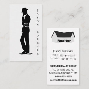 Carte de visite photo immobilier