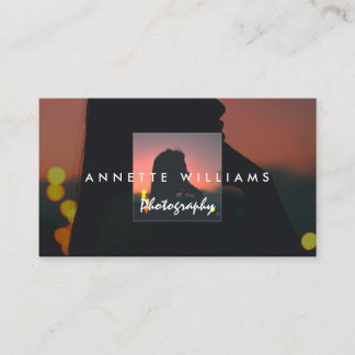 Carte De Visite Photo in photo artistic photography