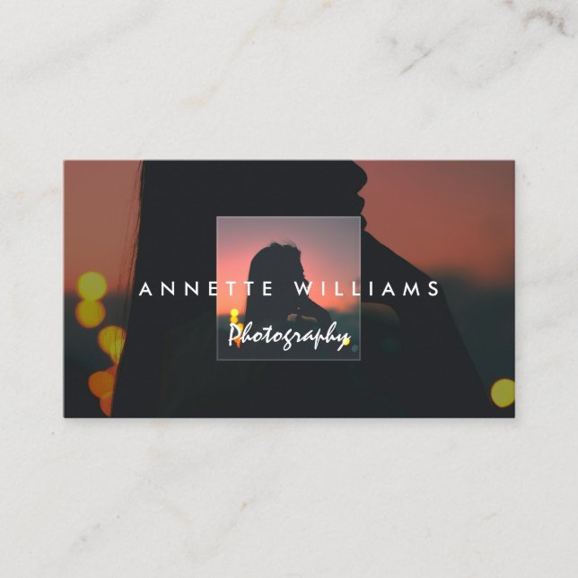 Carte De Visite Photo in photo artistic photography  (Devant)