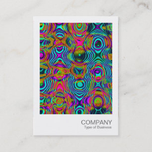 Carte De Visite Photo instantanée 053 - Fractal Abstrait 19111a