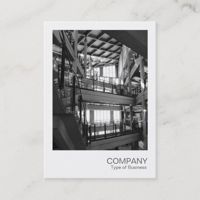 Carte De Visite Photo instantanée 080 - Intérieur moderne (Devant)