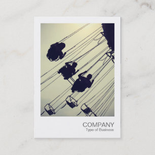 Carte De Visite Photo instantanée - Fairground Ride