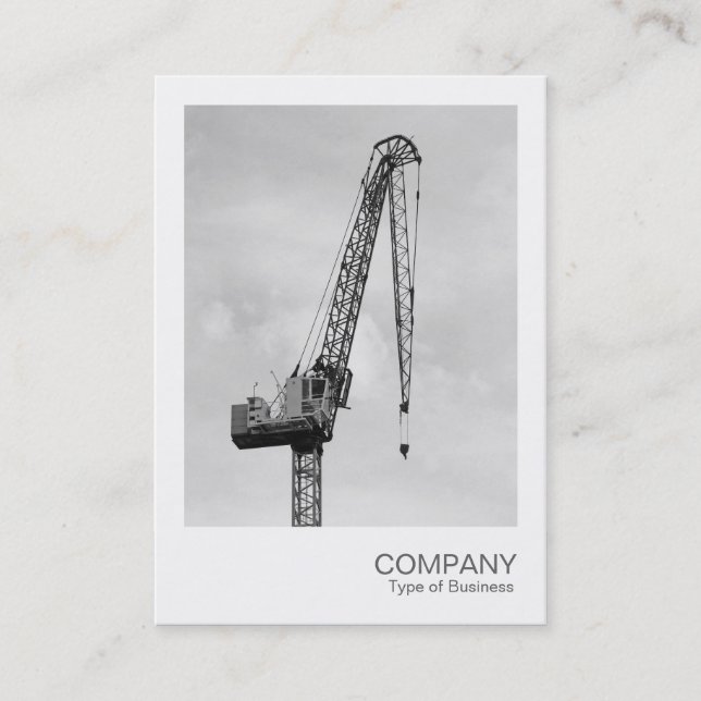 Carte De Visite Photo instantanée - Grue tour (Devant)