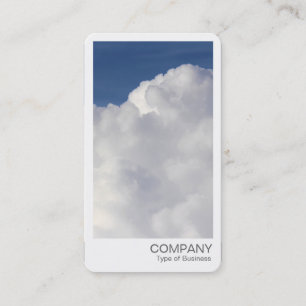 Carte De Visite Photo instantanée - Nuage cumulus