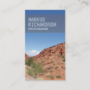 CARTE DE VISITE PHOTO NATURE pour photographes