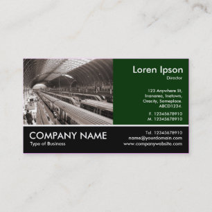 Carte De Visite Photo Pied - Dk Green - Paddington Sta