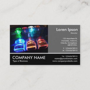 Carte De Visite Photo Pied - Gris 60pc - Hub USB Cool