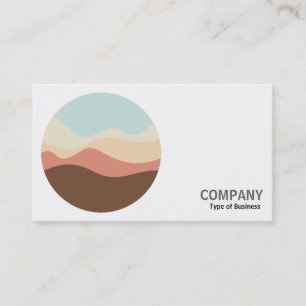 Carte De Visite Photo ronde - Sound Sketch 07