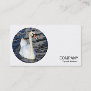 Carte De Visite Photo ronde - Swan