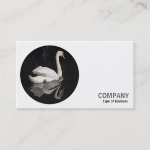 Carte De Visite Photo ronde - Swan 02