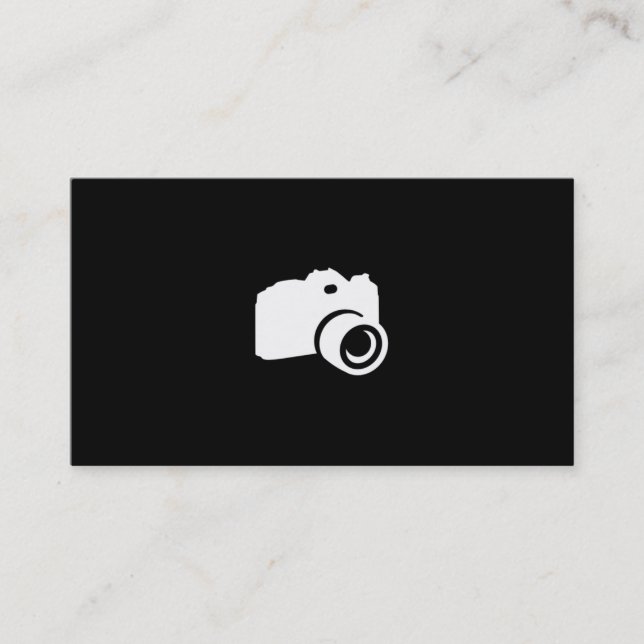 Carte De Visite Photographe (Devant)