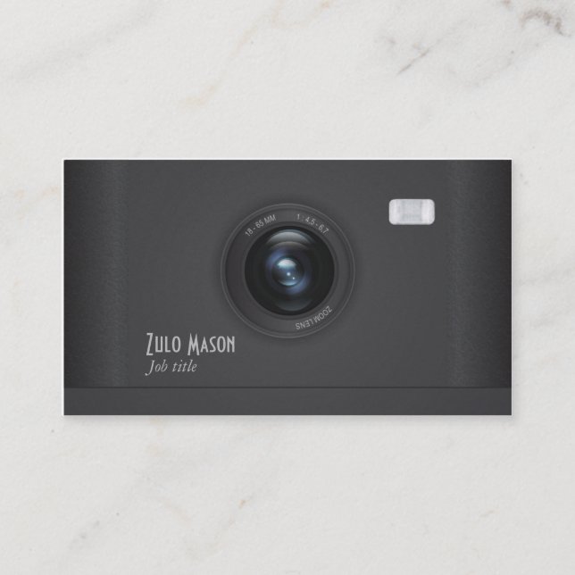 Carte De Visite Photographe (Devant)