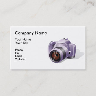 Carte De Visite Photographe