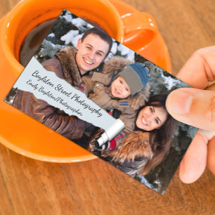 Carte de visite photographe