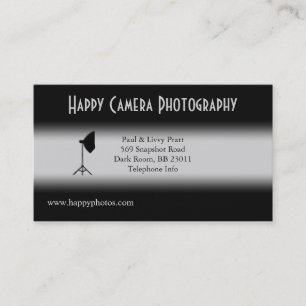 Carte de visite photographe