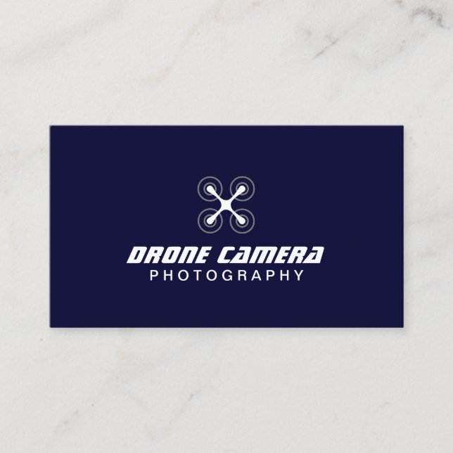 Carte De Visite Photographe Drone Vidéo aérienne et photographie M (Devant)