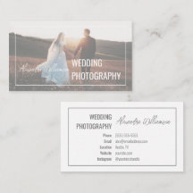 Photographe Mariage photo moderne élégant simple