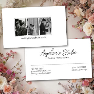 Carte De Visite Photographe Mariage professionnel