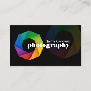 Carte De Visite Photographe moderne