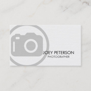 Carte De Visite Photographe Photographie Icône de caméra