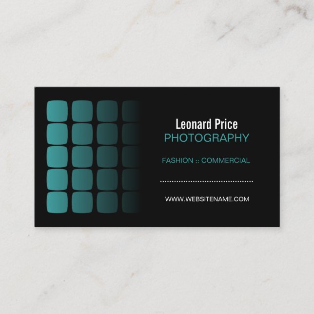 Carte De Visite Photographe professionnel (Devant)