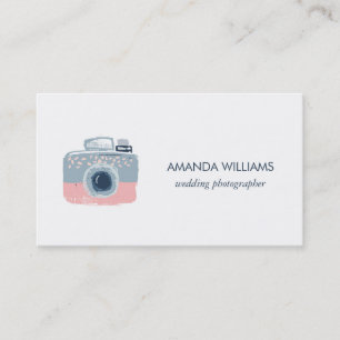 Carte De Visite Photographe professionnel élégant de mariage