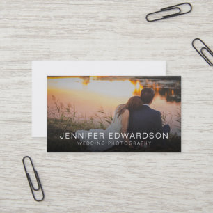 Carte De Visite Photographe professionnel minimaliste