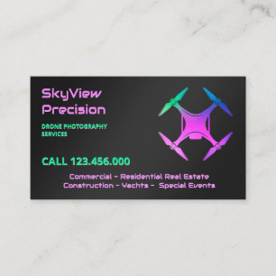 Carte De Visite Photographie de drone UAV