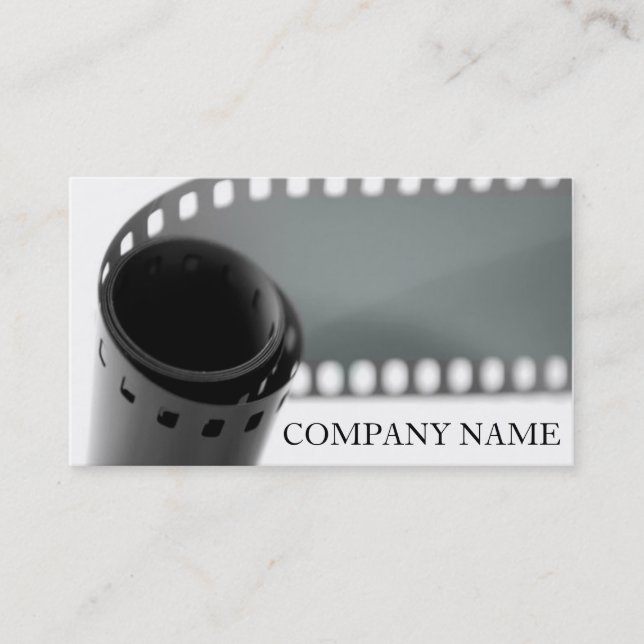 Carte De Visite Photographie de petit pain de film (Devant)