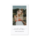 Photographie de script minimaliste moderne