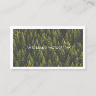 Carte De Visite Photographie minimaliste moderne