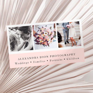 Carte De Visite Photographie moderne et élégante