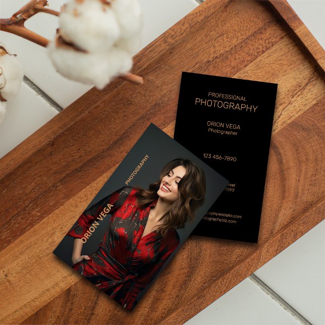 Carte De Visite Photographie professionnelle (Créateur téléchargé)