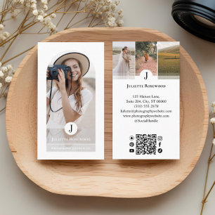 Carte De Visite Photographie Professionnelle d'Architecture Minima