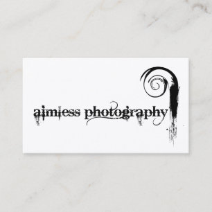 Carte De Visite Photographie sans but