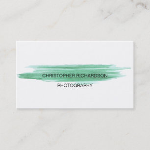 Carte De Visite Photographie simple et élégante