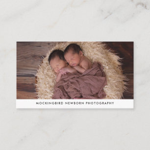 Carte De Visite Photographie simple moderne