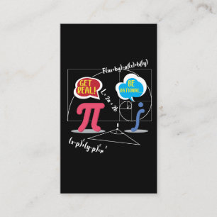 Carte De Visite Pi Day 2020 Mathématiques Formule de l'enseignant 
