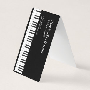 Carte De Visite Pianiste