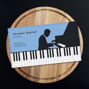 Carte De Visite Pianiste et professeur de piano