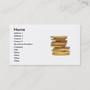 Carte de visite Pièces