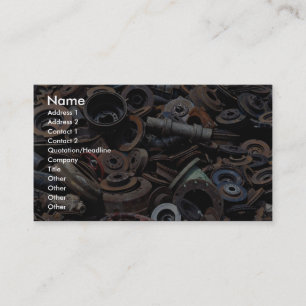 Carte De Visite Pièces de frein