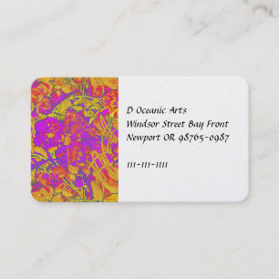 Carte De Visite Pies roses