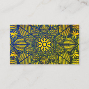 Carte De Visite Pilates Yoga Instructeur Mandala