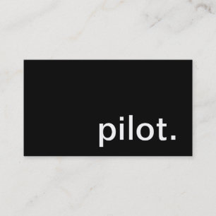 Carte de visite pilote