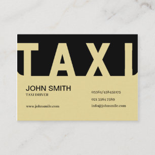 Carte De Visite Pilote EliteTaxi