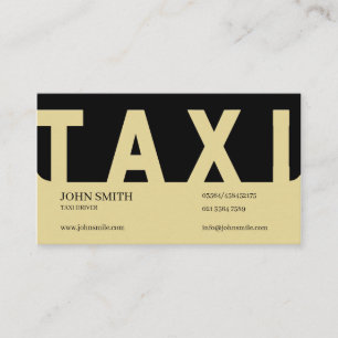 Carte De Visite Pilote EliteTaxi